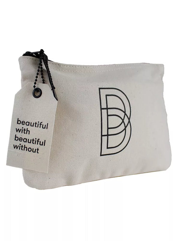 Canvas Cosmetic Bag